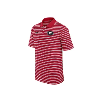 Nike Georgia Bulldogs Primetime Victory Striped Men's Nike Dri FIT College Polo