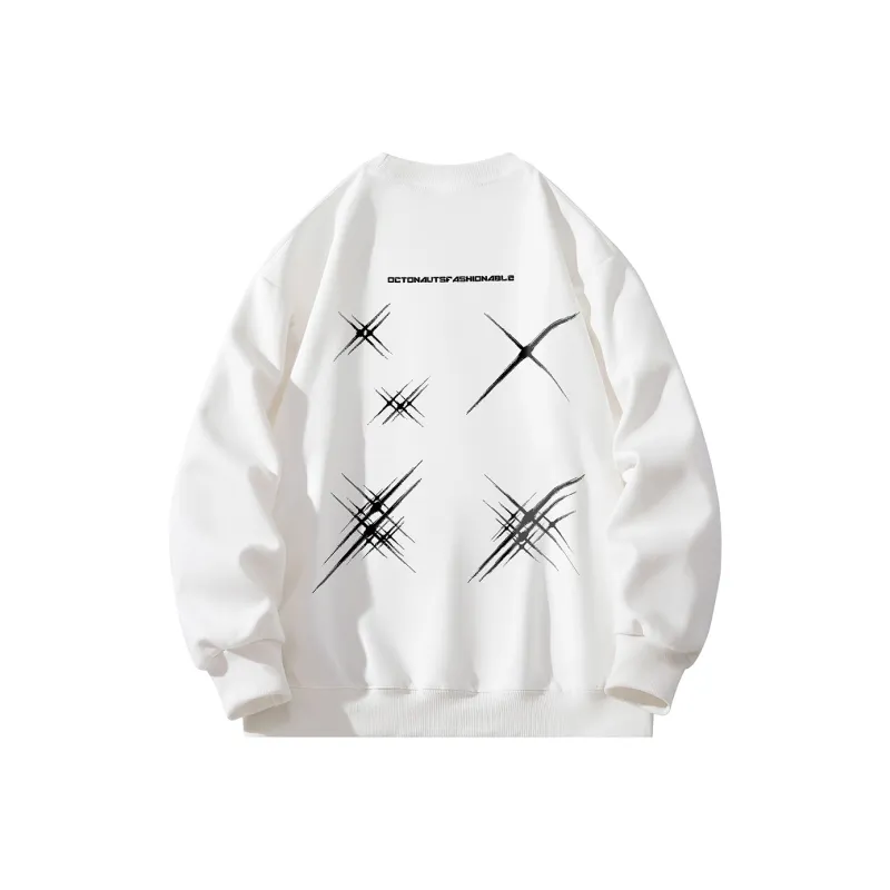 Small Columns Under The Sea Sweatshirt Unisex-4