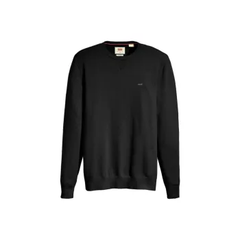 Levi’s Lightweight Housemark Sweater Sweater Men's Meteorite Black