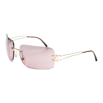 CHANEL Pre-Owned 1990s Square-frame Sunglasses