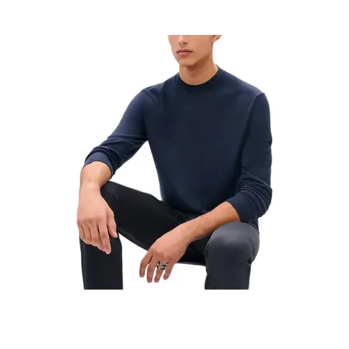 HERMES Sweater Men's Ocean Blue