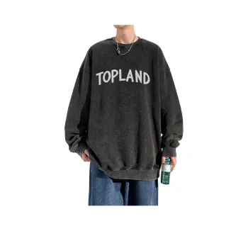Topland Sweatshirt Unisex Black