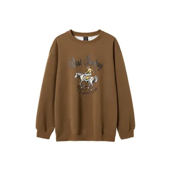 WAYNEXZAVIER Sweatshirts Men Brown