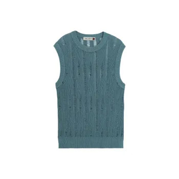 ZARA Tank Tops Men's Light Blue
