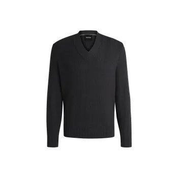 HUGO BOSS Sweaters Men Gray