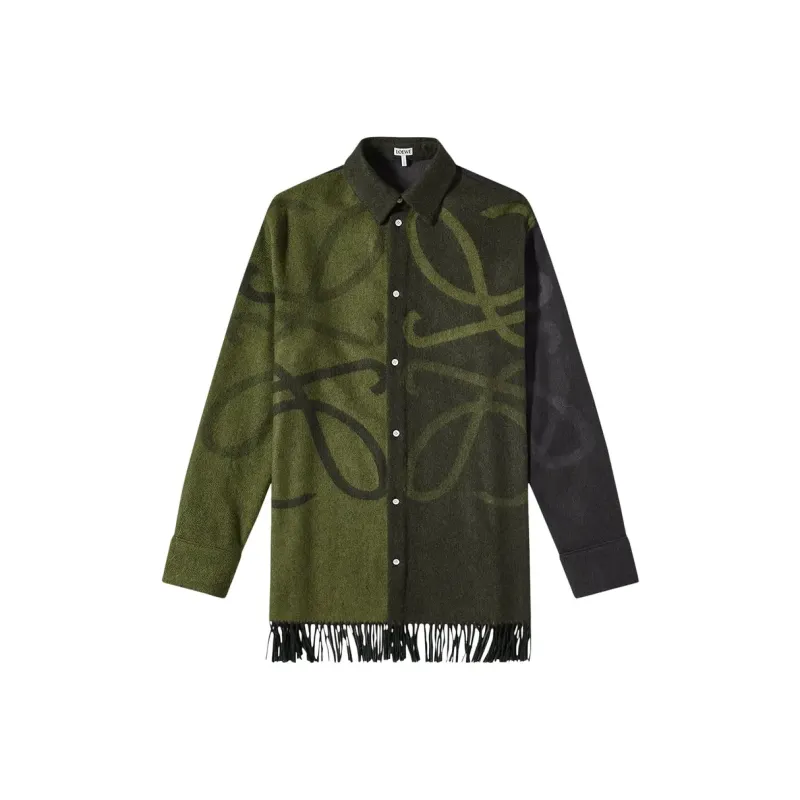 LOEWE Anagram Blanket Overshirt-0