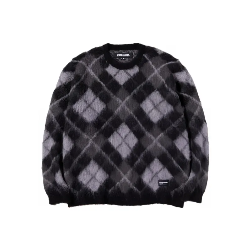 NEIGHBORHOOD Argyle-pattern Jacquard Jumper-1