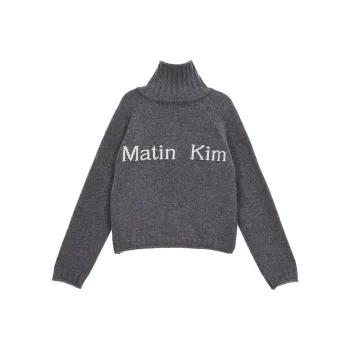 MATIN KIM Sweaters Unisex Gray