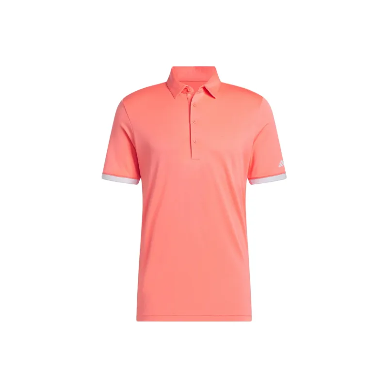 Adidas Polo Shirt Men's Fusion Coral Pink-0