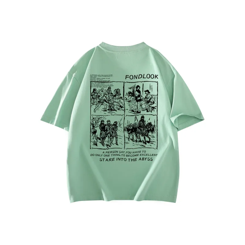 FONDLOOK T Shirts Unisex-4
