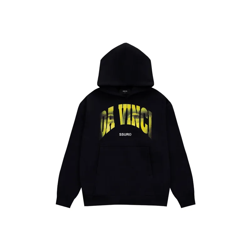 SSUR Hoodie Unisex Cyan Black Comes With T-Shirt-0
