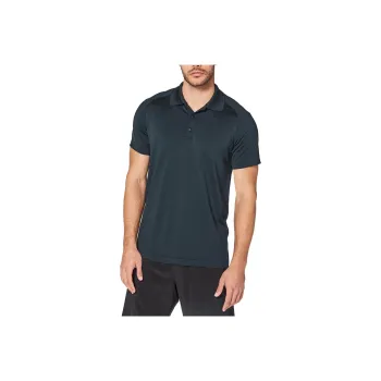 Lululemon Metal Vent Tech Polo Shirt Men's Navy Blue