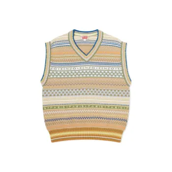 KENZO Fairisle Knit Vest