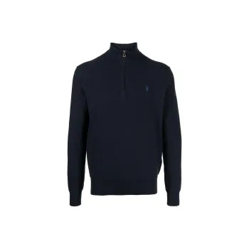Polo Ralph Lauren Mesh Knit Quarter Zip Jumper