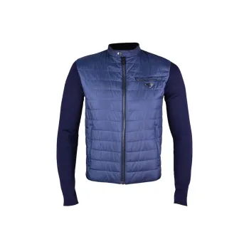 PRADA Jackets Men Blue