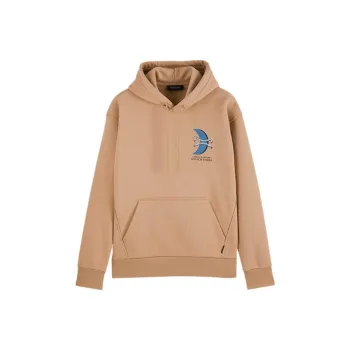 Scotch&Soda Sweatshirt Unisex Light Khaki