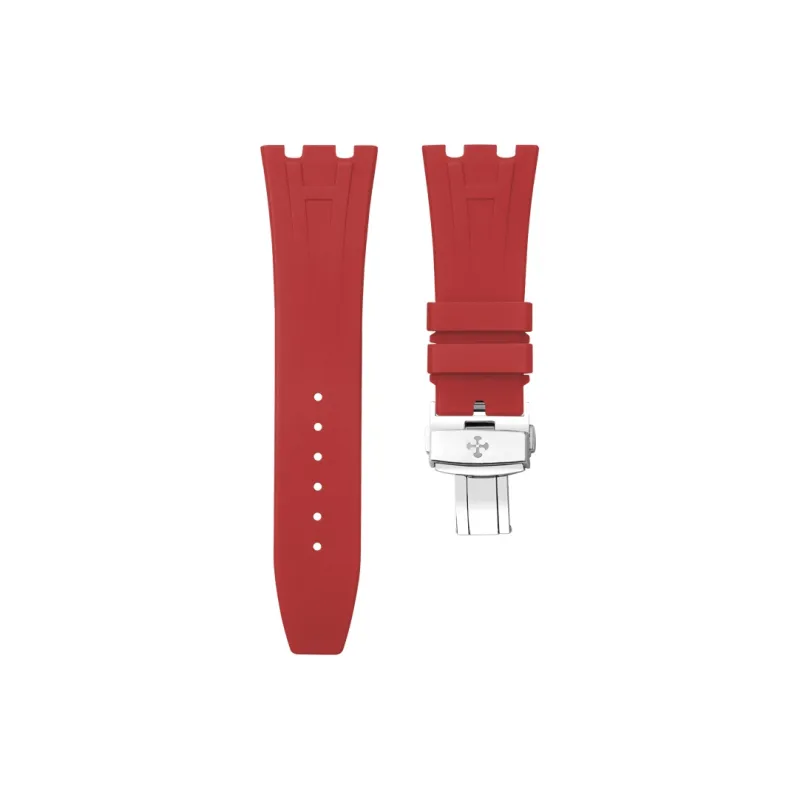 VAGENARI Watch Bands Rubber Strap Compatibility For Royal Oak 37mm 15450.15451 Steel Band Model Unisex-4