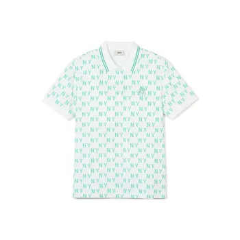 MLB New York Yankees Old Flower Polo Shirt Unisex Ecru