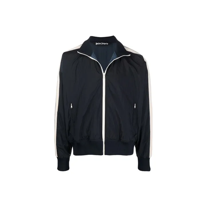 PALM ANGELS Logo Printed Track Jacket-0
