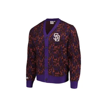 MLB x PLEASURES FW23 Sweater Men's Purple