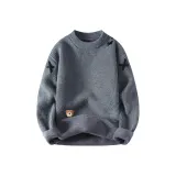 Gray Fleece-Lined