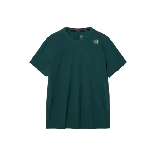 FILA SS25 T Shirt Men's Dark Green