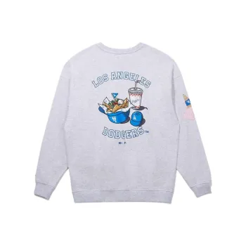 New Era Los Angeles Dodgers Sweatshirts Men Gray