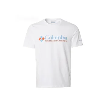 Columbia T Shirts Men White