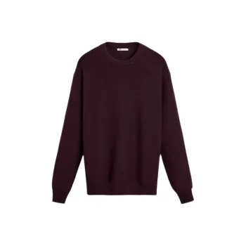 ZARA Sweaters Men Dark Red Color