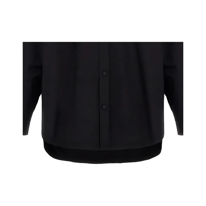 Balenciaga Collared Long Sleeve Shirt-3