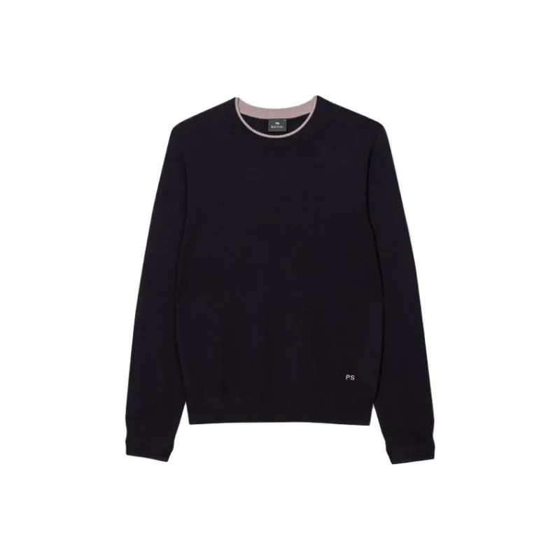 Paul Smith Logo Embroidered Crewneck Jumper-0