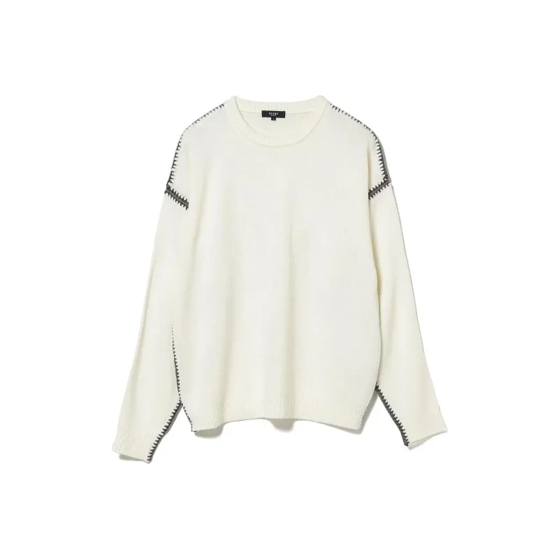 Beams Sweaters Men White-0