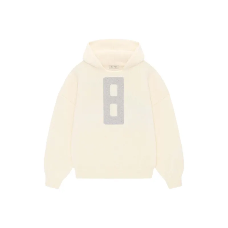 Fear Of God Logo-motif Woll Hoodie-0
