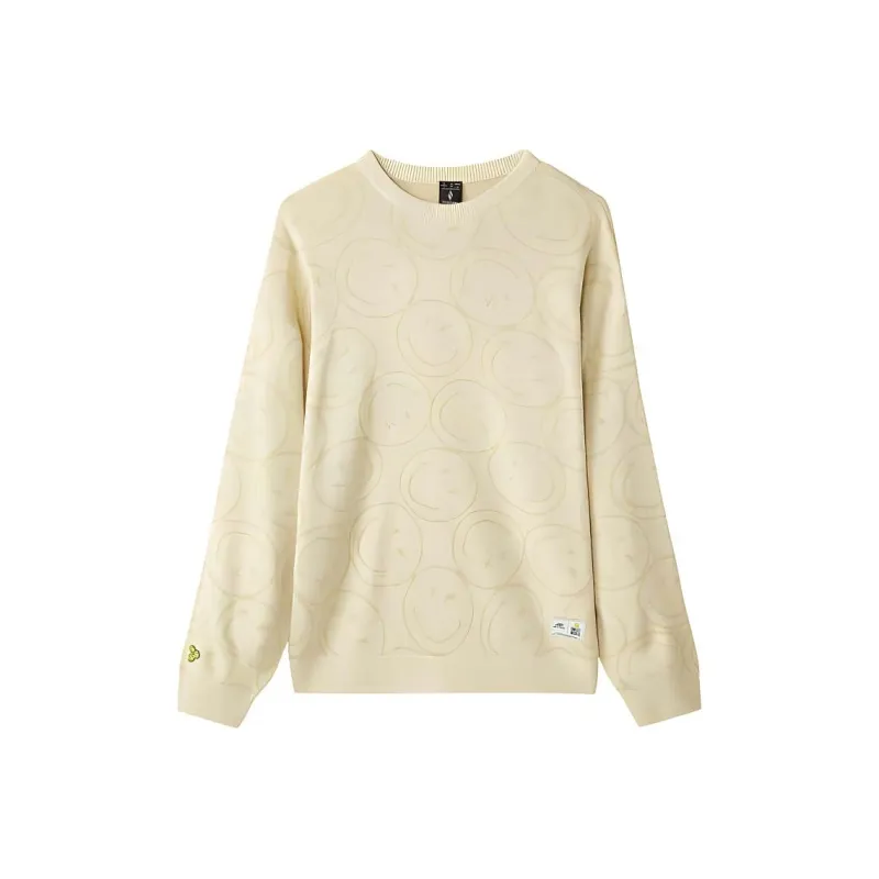 Skechers Sweatshirt Unisex Ecru-0