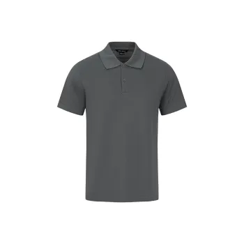 URBAN REVIVO Polo Shirts Men Dark Gray