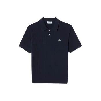 LACOSTE Polo Shirt Men's Midnight Blue