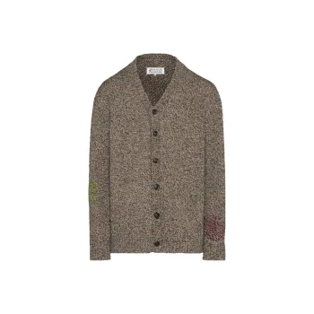 Maison Margiela V Neck Knitted Cardigan