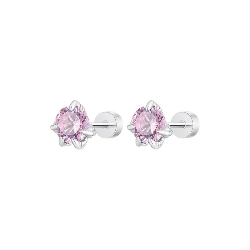 Danqin Titanium Steel Stud Earrings Unisex-21