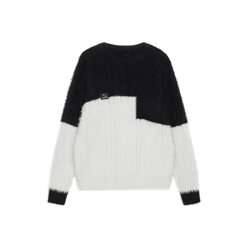 HOTPLANET Sweater Irregular Shape Space Men's-0