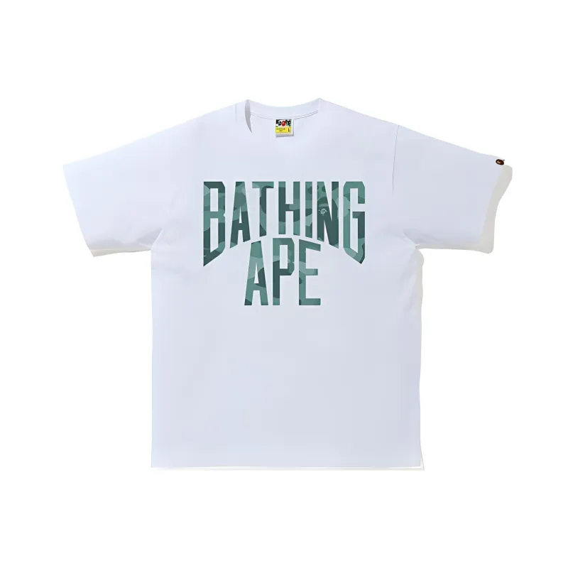 Bape Color Camo Nyc Logo Tee-5