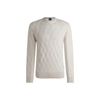 HUGO BOSS Sweaters Men White