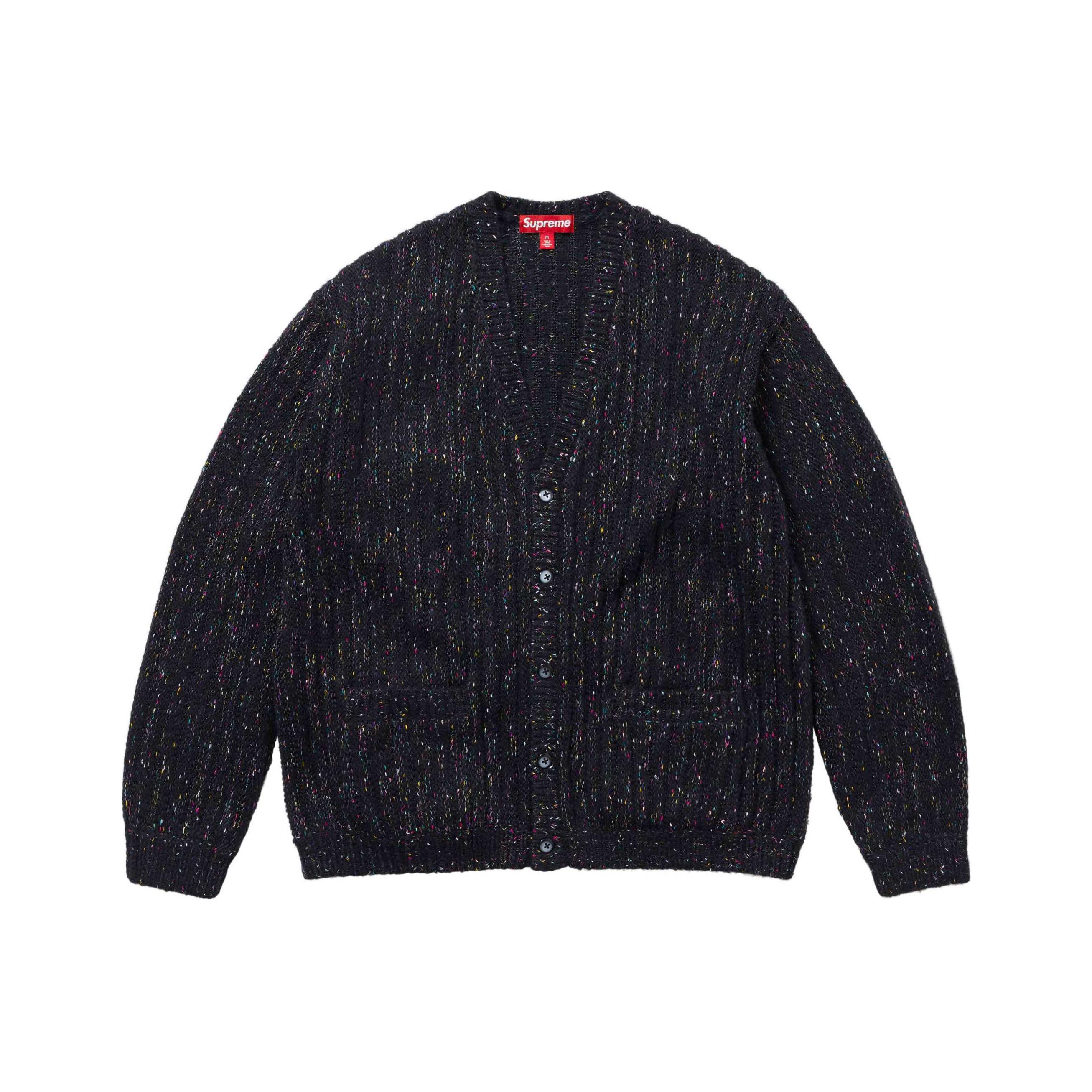 トップス supreme confetti cardigan slate Supreme Confetti Cardigan Slate M - POIZON