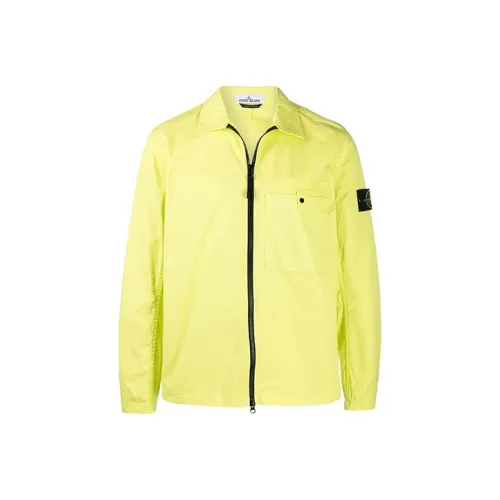 STONE ISLAND SS22 Jackets & Coats Men's Yellow