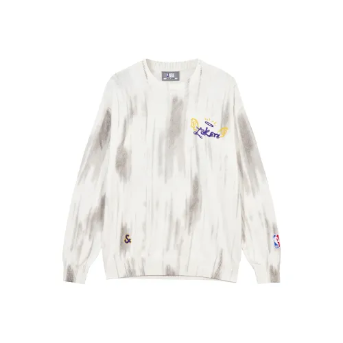 Silla JONES· x NBA Knitwear Men's Milk White