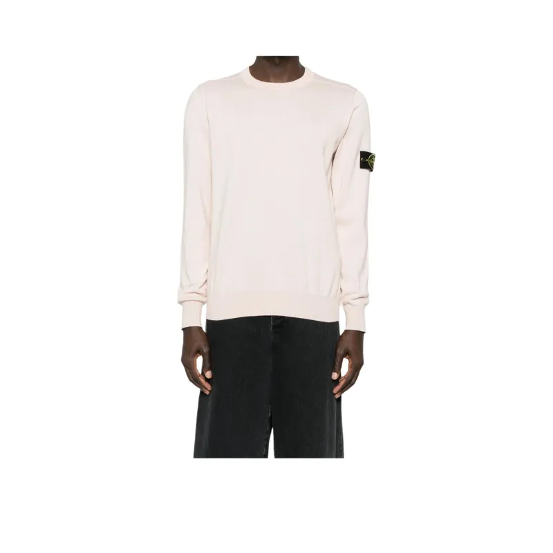 STONE ISLAND Compass Patch Crewneck Jumper-1