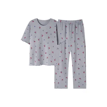 MIIOW Cool One Summer Series Pajama Set Women's Gray