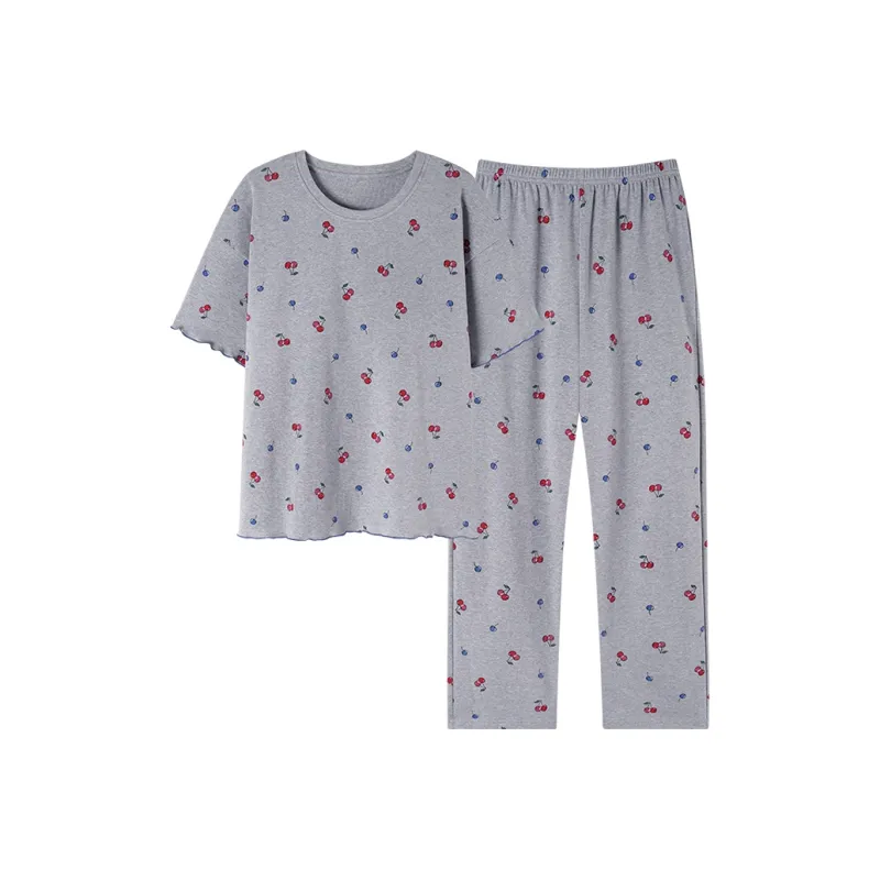 MIIOW Cool One Summer Series Pajama Set Women's Gray-0
