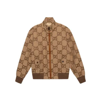 GUCCI Jumbo Gg Canvas Jacket
