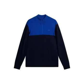 J.Lindeberg Jeff Windbreaker Sweater Men's Blue