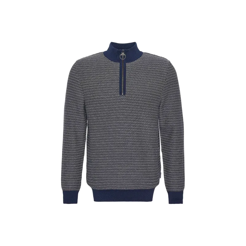 BARBOUR SS24 Knitwear Men Marine Blue-0